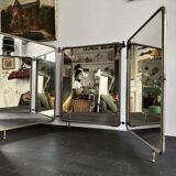 Art Deco triptych mirror, for table or wall mounting, 1900