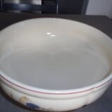 Flowered salad bowl digoin sarguemines