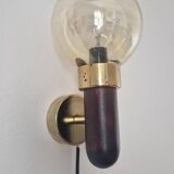 Set of Two Midcentury Wall Lamps, Denmark, 1970s