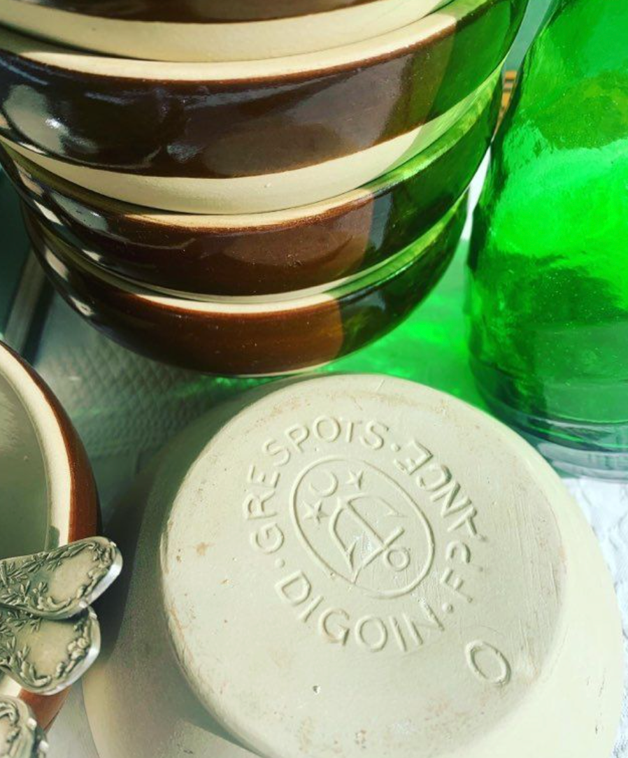 Set of 6 digoin bowls