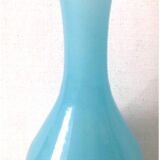 Vase Bleu Opaline