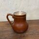 Brown farmhouse pitcher / carafe