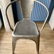 3 chairs and 1 Tolix armchair