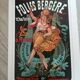 Posters des folies berègere "o.metra/miss leona dare repro année 70