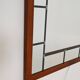 Illuminated oak mirror by AB Glas & Trä Hovmantorp, 1950s-1960s