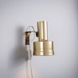 Pair of adjustable wall lamps designed by Per Sundstedt for Kosta Lampan