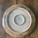 Ceramics by B. Buffat and its wrought iron support, 1970s