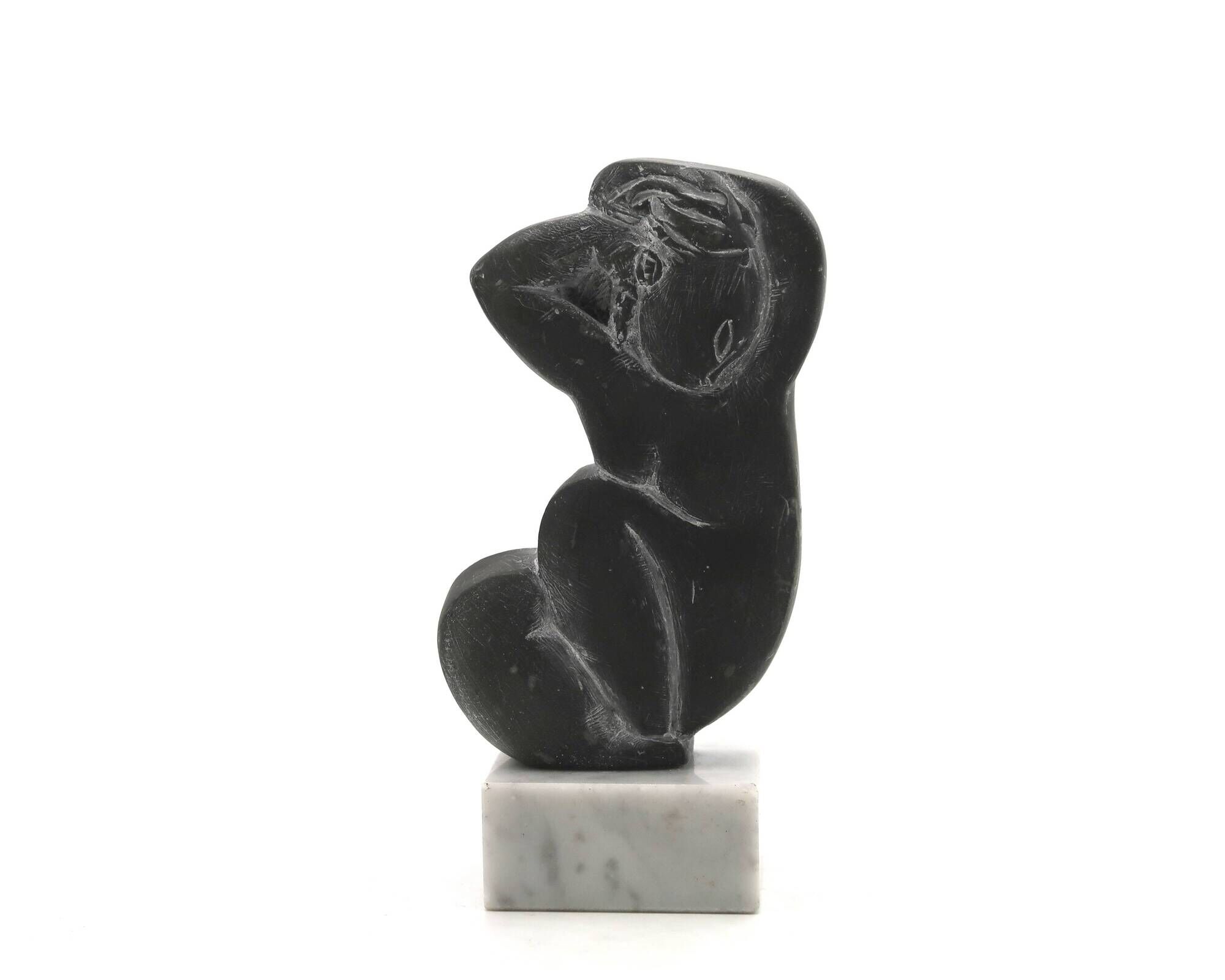 Sculpture of a woman after Amedeo Modigliani signed A Crespelle ed 98