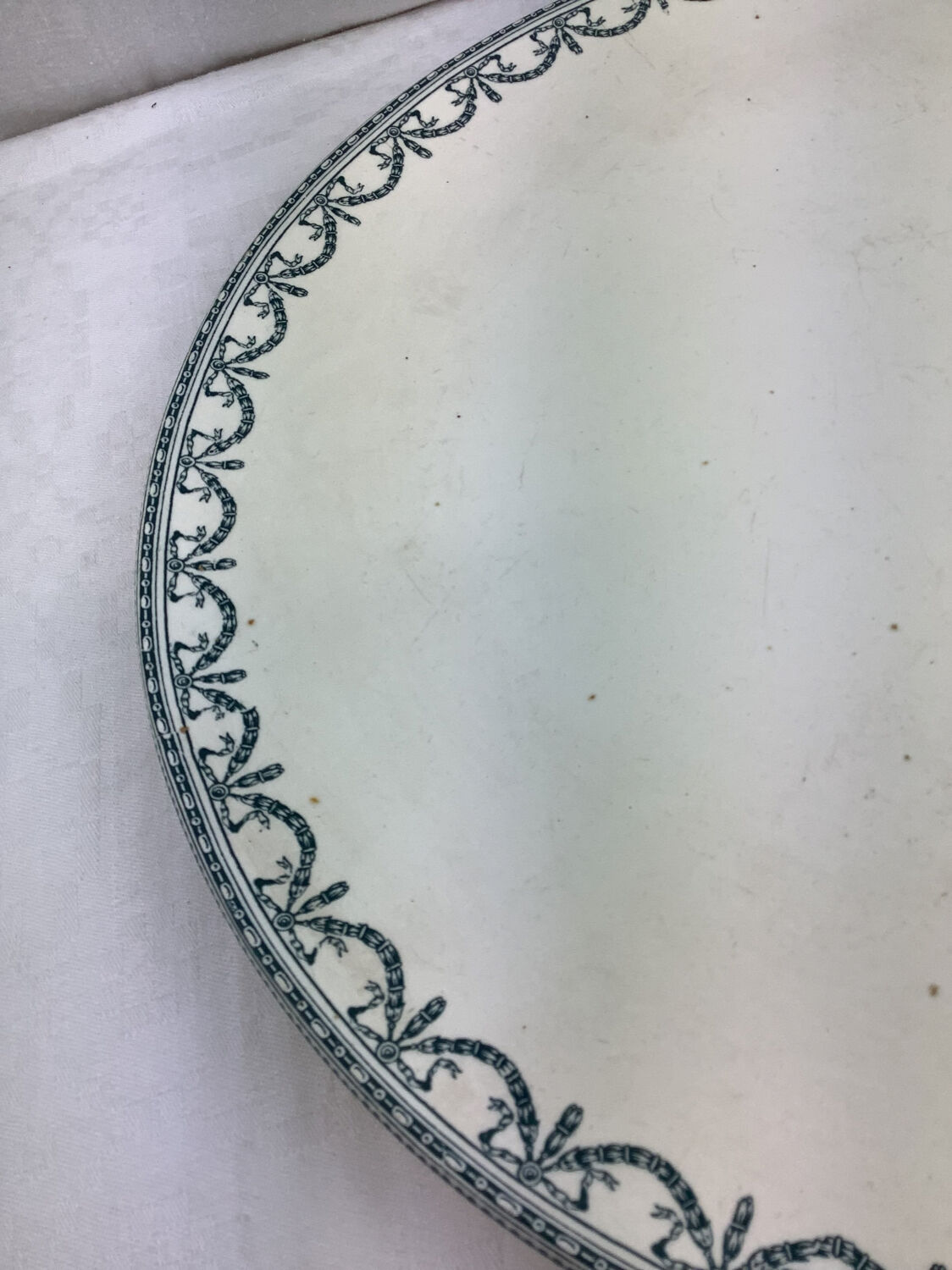 Old artisanal dish made in France Salins