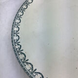 Plat ancien artisanal made in france Salins