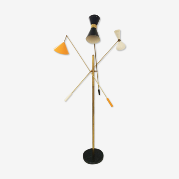 Floor lamp in the style of the Italian creations of the 50s