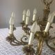 Bronze chandelier