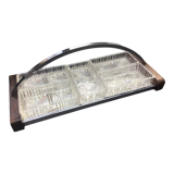 Aperitif servant or appetizer, mirror tray, 50s