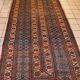 Tapis antique fait main Mashad du Moyen-Orient 132cm x 427cm (1900s)