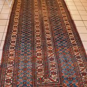 Tapis antique fait main Mashad du Moyen-Orient 132cm x 427cm (1900s)