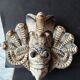 Ancient Balinese mask in carved wood – Protective Naga – Sculpture a
