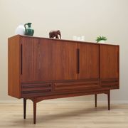 Enfilade en teck, design danois, années 1960, production : Danemark