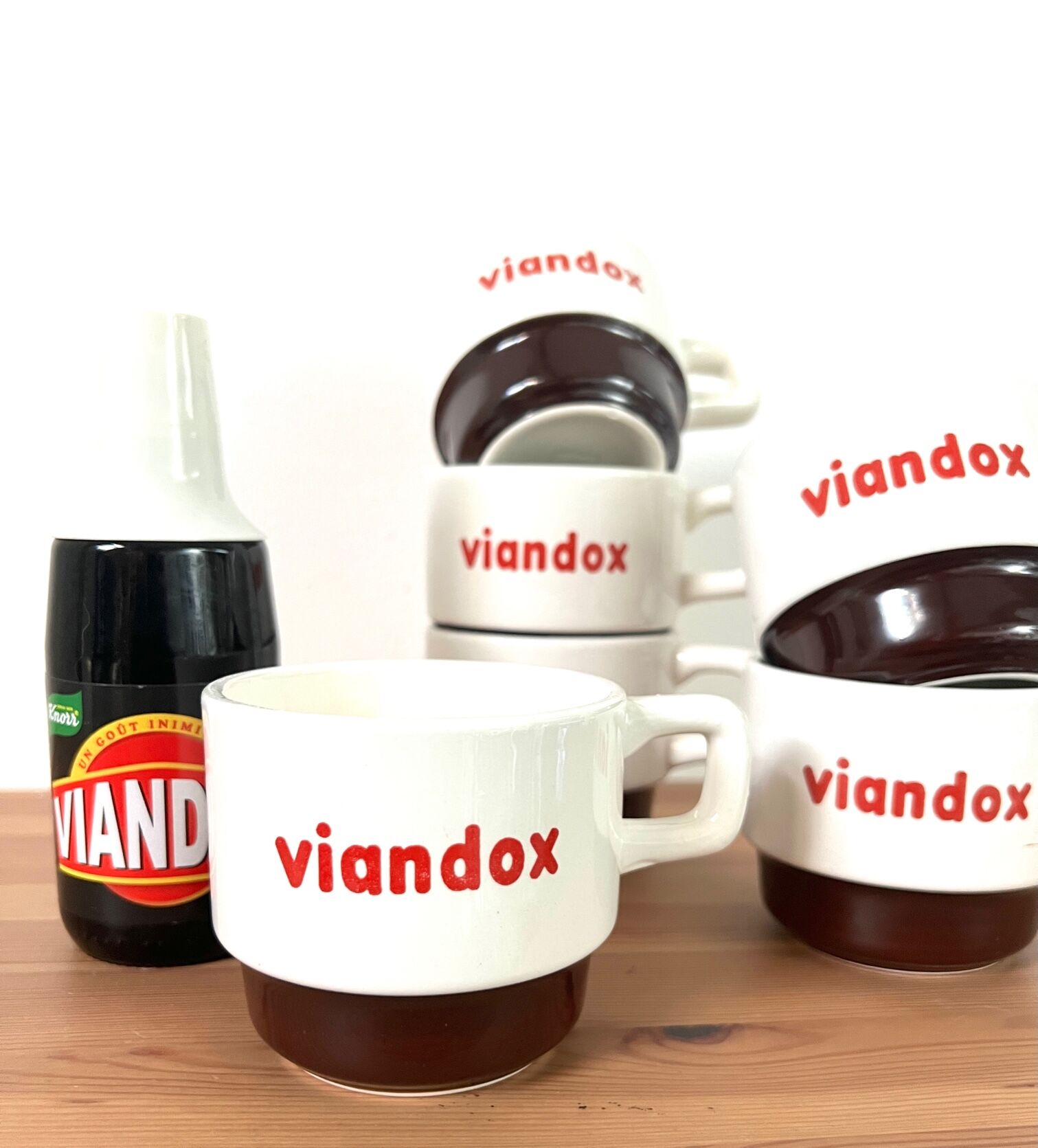 Viandox cups - vintage - 70s - perfect condition