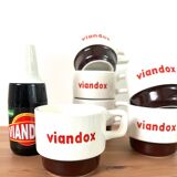 Viandox cups - vintage - 70s - perfect condition