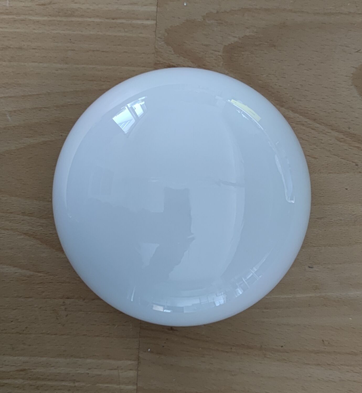 Opaline ceiling lamp