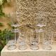 Luminarc stemmed glasses