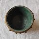 Spun brass planter