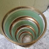 Vase verre des années 40
