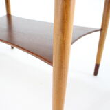 Borge Mogensen teak and Oak Coffee Table for Soborg Mobelfabric ,Denmark, 1960