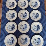 Lot de 12 assiettes à dessert