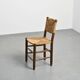 Pair of Bauche model chairs by Charlotte Perriand, circa 1950