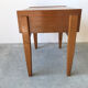 Pair of wooden bedside tables, circa 1950