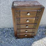 Chifonnier chest of drawers from the years 50
