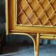 Beautiful pine and rattan sideboard from the 1960s