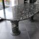 Table de salle à manger en Marbre Fossilisé