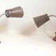 Pair of Armelec industrial articulated lamps from the 1950s
