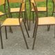 6 chaises vintage Mullca