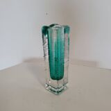 Vase vintage en verre Schott Zwiesel modèle Amazonas