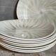 Nine earthenware plates from Salins-les-Bains vintage