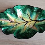 Limoges enamel trinket dish