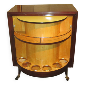 Swivel bar cabinet 50s/60s