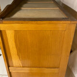 Vintage wardrobe with compass feet