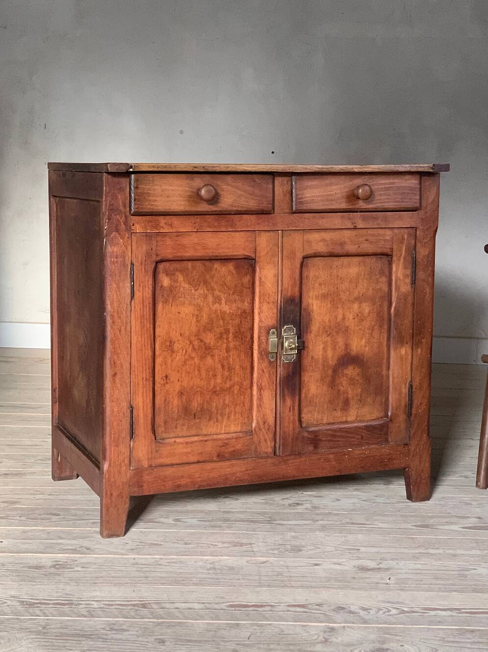 Vintage wooden Parisian sideboard