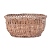 Panier en osier vintage