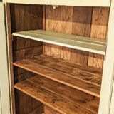 Old green cabinet