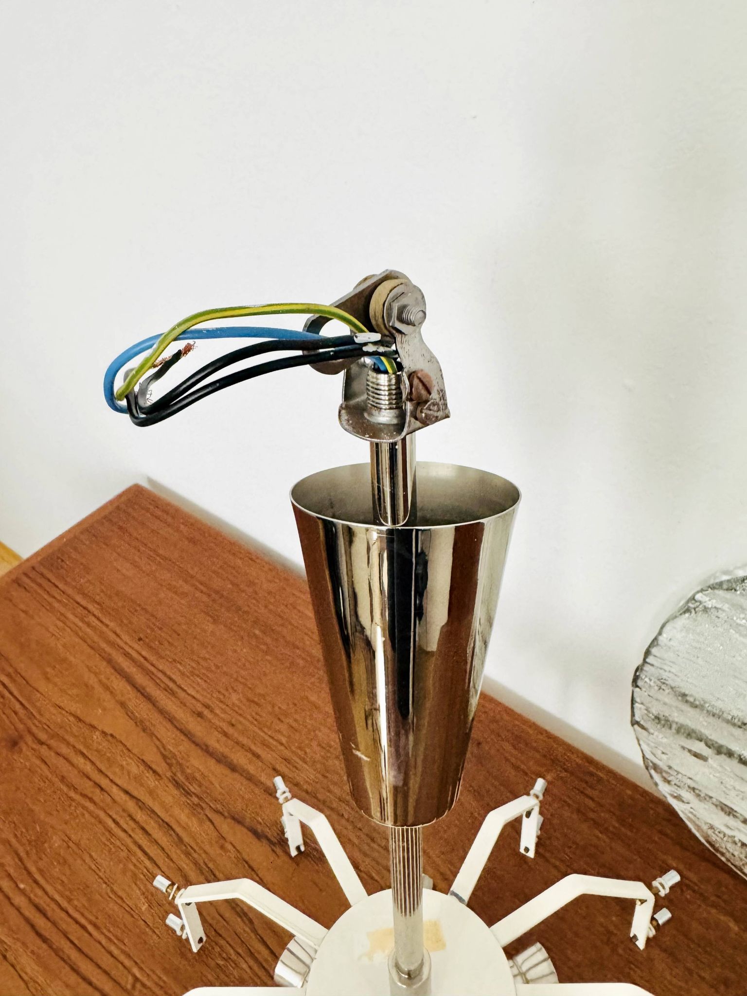 Chandelier en verre de glace autrichien
