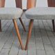 Chairs designed by Antonín Šuman for Tatra Nabytok, Czechoslovakia 1960s.