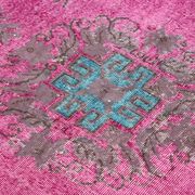 Tapis multicolore turc des années 1980 163 cm x 262 cm