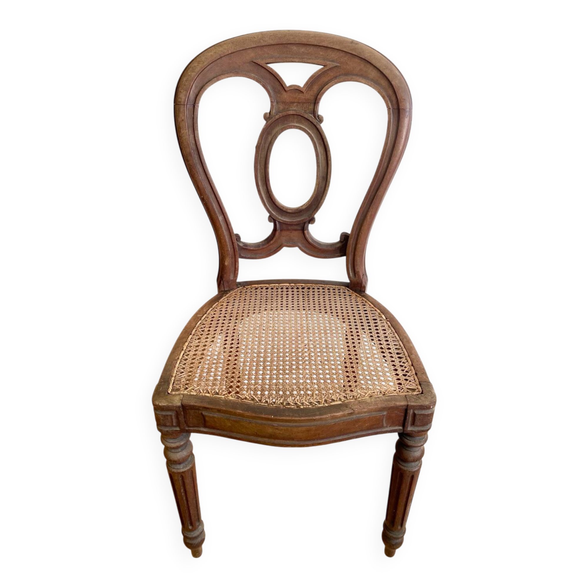 Caned chair