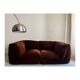 Cinna sofa in golden brown velvet, Roset 1970