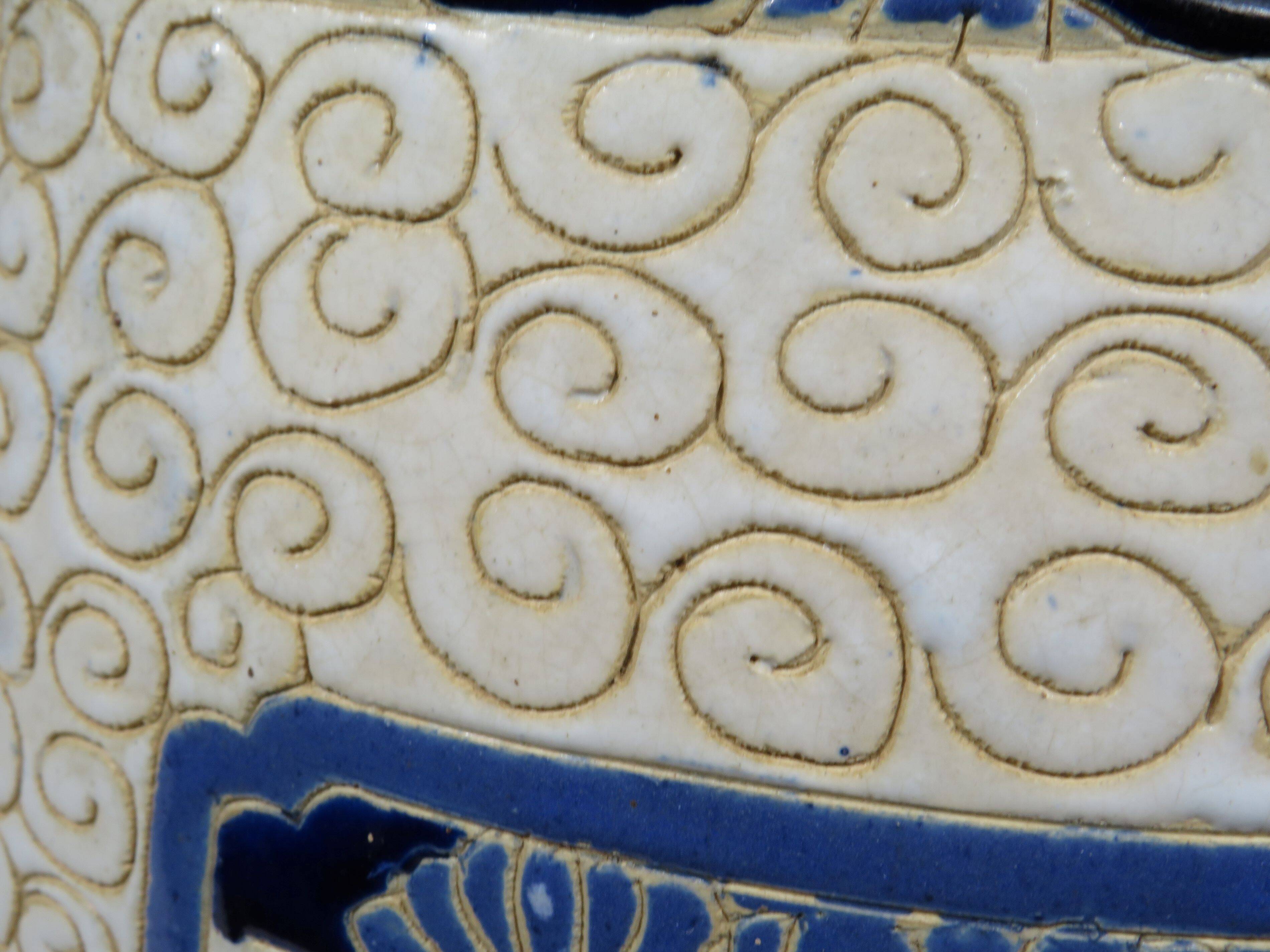 Ceramic stool, Italy 1970-1980